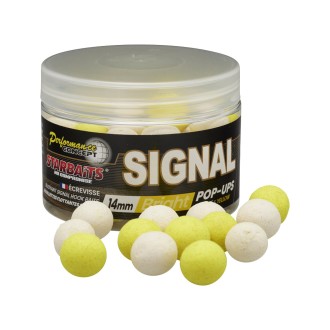 STARBAITS Plovoucí Boilies Bright Pop Up 50 g Signal
