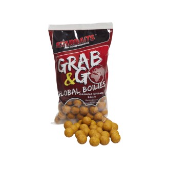STARBAITS Boilies Grab Go Global 1kg 24mm