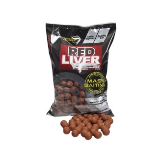STARBAITS Boilies Concept Mass Baiting 3 kg Red Liver