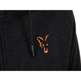 FOX Mikina Collection LW Hoody Black Orange