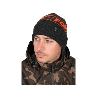 FOX Čepice Collection Beanie Black Orange