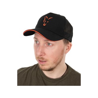 FOX Kšiltovka Collection Trucker Cap Black Orange