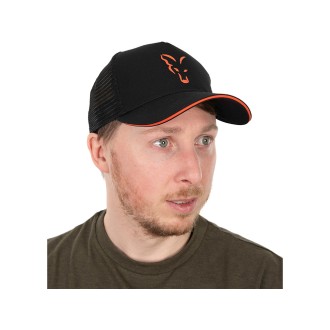 FOX Kšiltovka Collection Trucker Cap Black Orange