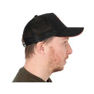 FOX Kšiltovka Collection Trucker Cap Black Orange