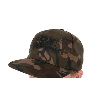 FOX Kšiltovka Camo Flat Peak Snapback Cap