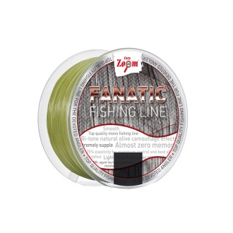 CARP ZOOM Vlasec Fanatic Fishing Line Olive 1000 m