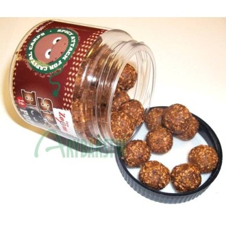 CARP ZOOM Spice Bomb Pop-Ups Boilies 16 mm 100 g koření