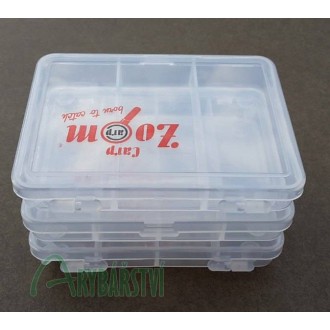 CARP ZOOM Krabička Plastic Box Třídílná