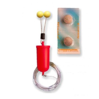 BUBENÍK Čihátko odpadávací Svítící bateriové 2 ks