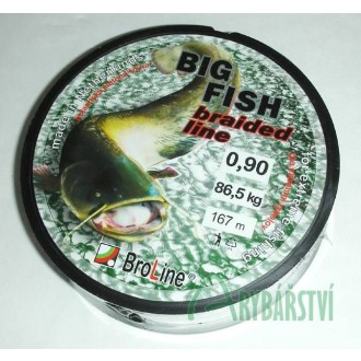 BROLINE Sumcová šňůra Big Fish 8X 167 m