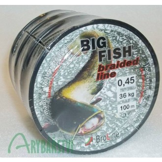 BROLINE Sumcová šňůra Big Fish 4X 100 m