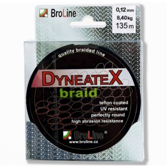 BROLINE Splétaná šňůra Dyneatex Black 135m