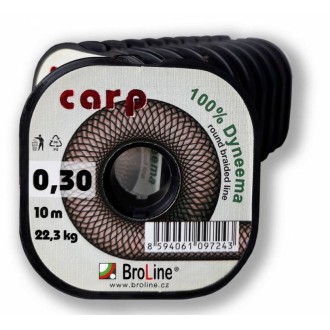 BROLINE Návazcová šňůra Carp Dyneema 10m