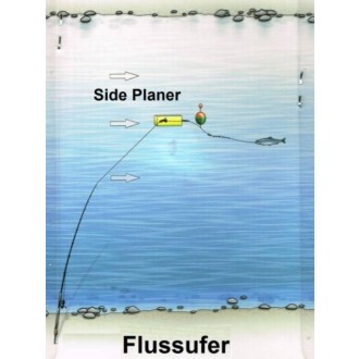 BLACK CAT Plovák Side Planer