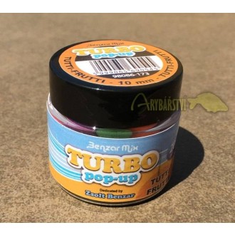 BENZAR MIX Plovoucí Boilies Turbo Pop-Up 10 mm 10 ks