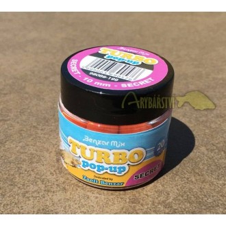 BENZAR MIX Plovoucí Boilies Turbo Pop-Up 10 mm 10 ks