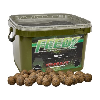 STARBAITS Boilies FEEDZ Hemp 14 mm 1.8 kg