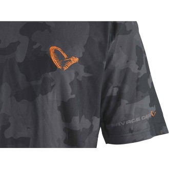 SAVAGE GEAR Tričko Black Savage Tee