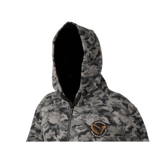 SAVAGE GEAR Mikina Black Savage Zip Hoodie