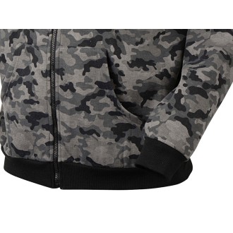 SAVAGE GEAR Mikina Black Savage Zip Hoodie