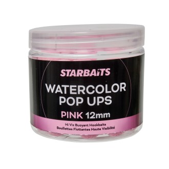 STARBAITS Plovoucí Boilie Watercolor Pop Ups Pink 70 g