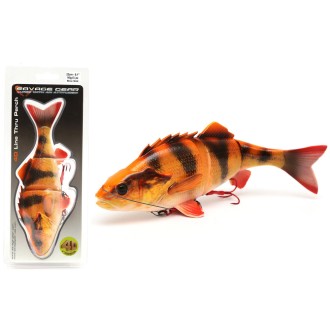 SAVAGE GEAR Gumová nástraha 4D Line Thru Perch SS 17 cm 63 g Albino Okoun