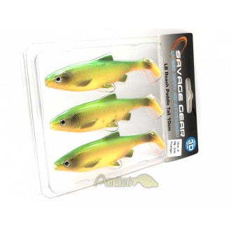 SAVAGE GEAR Gumová nástraha 3D LB Roach Paddletail 10 cm 3 ks