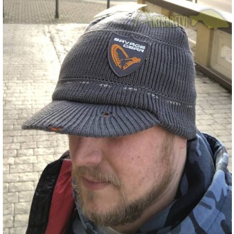 SAVAGE GEAR Čepice Logo Knit Beanie