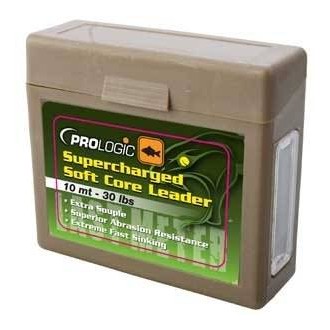 PROLOGIC Návazcová šňůra Supercharged Soft Core Leader Camo Silt