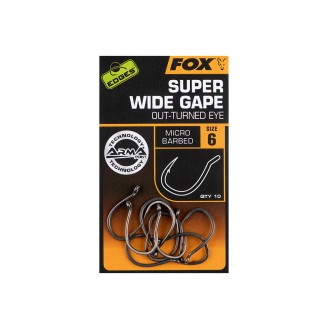 FOX Háček Edges Super Wide Gape Out-turned Eye 10 ks