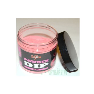 CARP ZOOM Obalovací dip Powder Dip 85 g mrtvá ryba