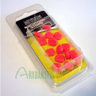 MIVARDI Zarážky na boilies Magicorn Stoppers 15ks