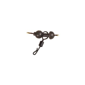 MAD Zarážky Heli-Chod Beads Brown 10ks