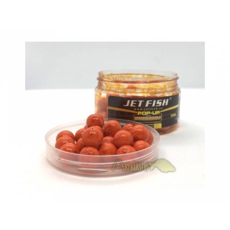 JET FISH Premium Boilie Classic Pop-Up CHILLI ČESNEK
