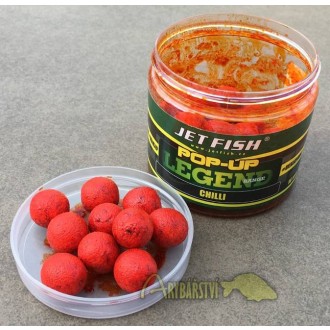 JET FISH Boilies Legend Range POP-UP CHILLI
