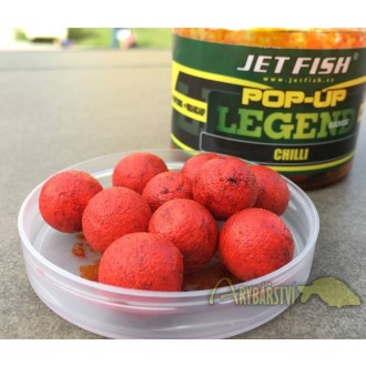 JET FISH Boilies Legend Range POP-UP CHILLI
