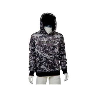 STARBAITS Mikina Bank Grey Digi Cam Hoodie