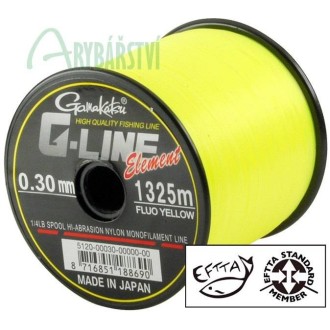 GAMAKATSU Vlasec G-LINE Element Fluo Yellow