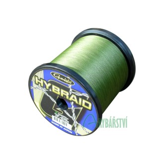 GAMAKATSU Splétaná šňůra G-Hybraid Moss Green 1000 m 0.18 mm