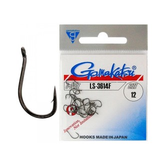 GAMAKATSU Háček LS-3614F New Label Hooks Black
