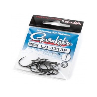 GAMAKATSU Háček LS-3313F New Label Eyed Hook Black