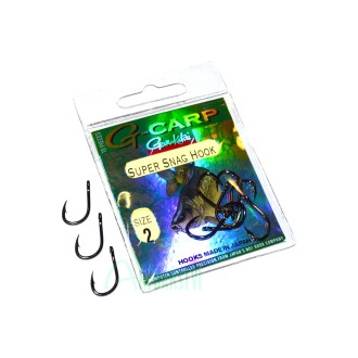 GAMAKATSU Háček G-Carp Super Snag Hook Black 10 ks