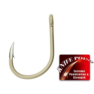 GAMAKATSU Háček G-Carp A1 Camouflage Sand Coated Specialist X