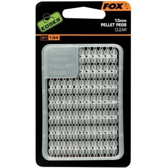 FOX Zarážky na Pelety Edges Pellet Pegs Clear