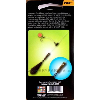 FOX Sada pro Montáž Edges Tungsten Chod Bead Kit Beads Buffer Sleeves