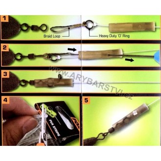 FOX Sada pro Montáž Edges Tungsten Chod Bead Kit Beads Buffer Sleeves