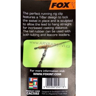 FOX Sada pro Montáž Edges Running Safety Clips