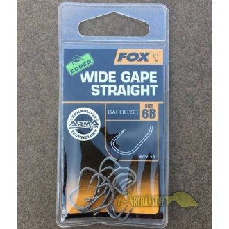 FOX Háček Edges Armapoint Wide Gape Straight Barbless