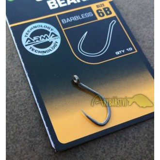 FOX Háček Edges Armapoint Stiff Rig Beaked Barbless