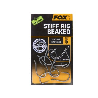 FOX Háček Edges Armapoint Stiff Rig Beaked 10 ks